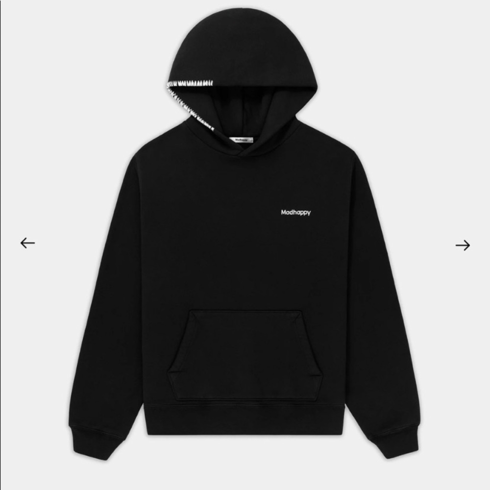Mad Happy Classic Black Hoodie